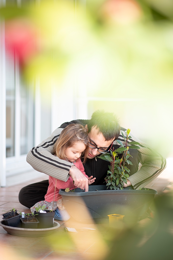 jardin balcon potager enfant