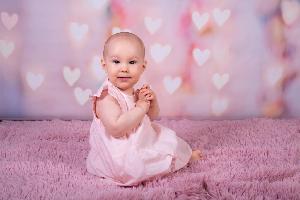 foto bebé estudio corazones xativa valencia