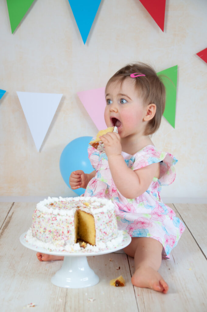 Primer cumpleaños con Smash the Cake en Alzira