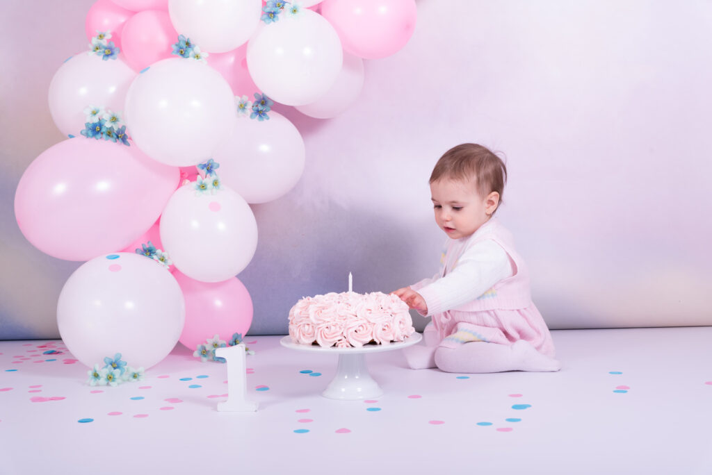 fotos del primer cumpleaños del bebé