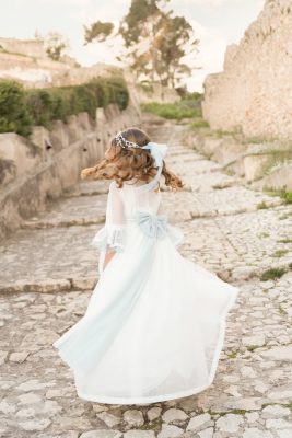 Sesión comunión Xàtiva Castillo naturaleza y estudio profesional